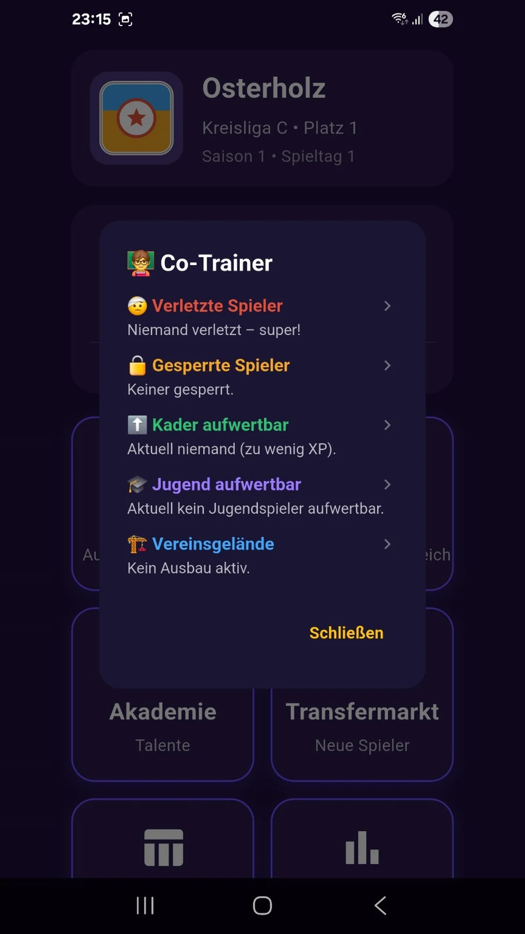Football Empire screenshot